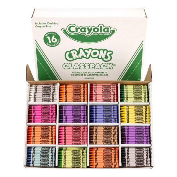 Crayola Crayons Class Pack