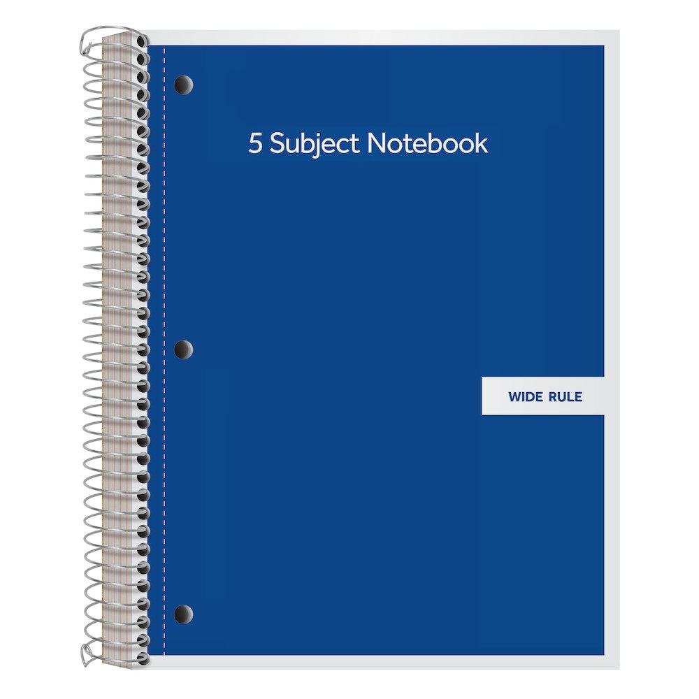 Spiral Notebook - Wide Ruled