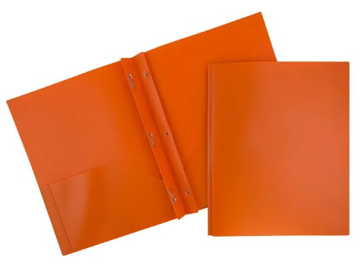 Folder Plastic with Prong